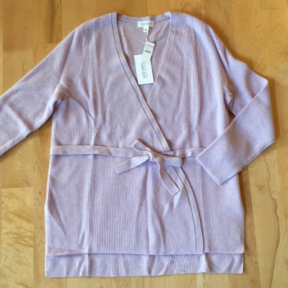 Talbots Haven Well Within Cashmere Ribbed Wrap - Picture 4 of 9